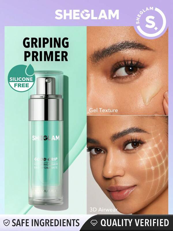 SHEGLAM Good Grip Hydrating Primer Oil Control Moisturizing Primer Gel