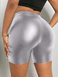 BamGleam 寬腰帶騎行褲