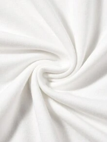 Men's Butterfly & Slogan Print T-shirt - White - View 3