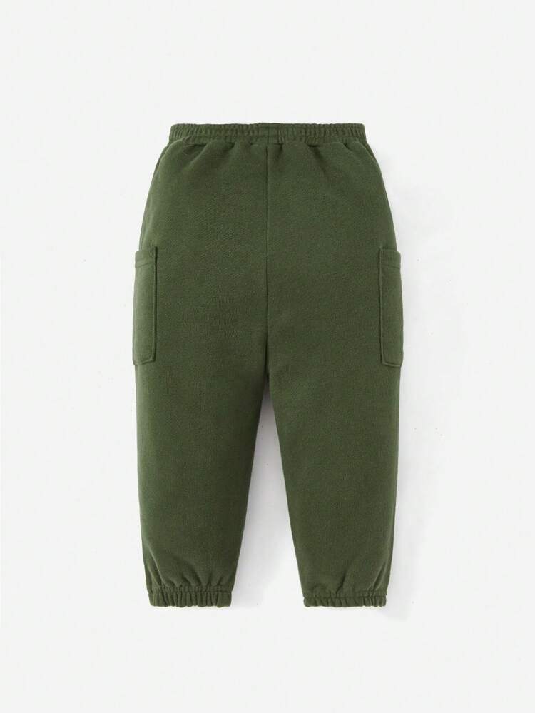 Baby Boy 2pcs Cartoon Graphic Pants