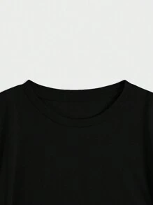 RueChic Men's Japanese Print T-shirt - Black - View 5