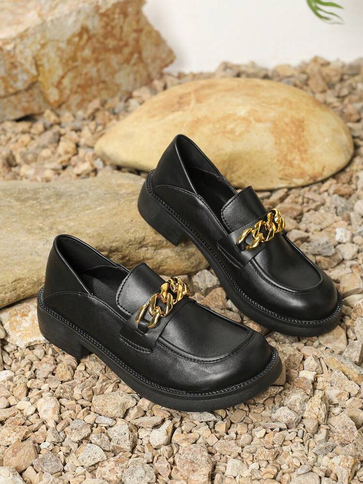 Ladies' Flat Shoes - Musta - Näytä 2