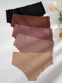 Snug Zone 5 paquets Culotte (Sans Couture) Festonné