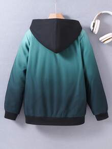 Cậu bé Tween Bóng Dây kéo áo có mũ Áo khoác Without Tee - Nhiều màu - Xem 2