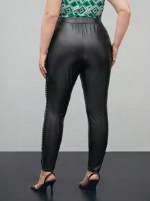 BizChic 大碼長褲 - 黑色 - 查看 2