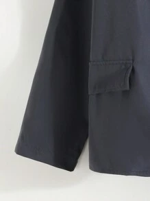 男大童素色西裝外套&西裝褲&馬甲西裝外套無襯衫 - 灰色 - 查看 3