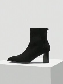 MOTF PREMIUM 舒服的女性時尚靴子 - 黑色 - 查看 2