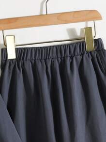 男大童素色西裝外套&西裝褲&馬甲西裝外套無襯衫 - 灰色 - 查看 7