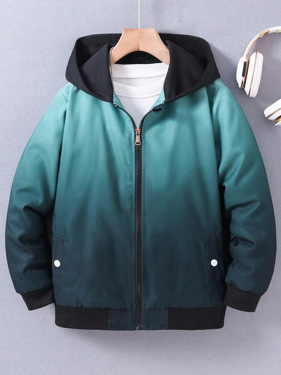 Cậu bé Tween Bóng Dây kéo áo có mũ Áo khoác Without Tee - Nhiều màu - Xem 1