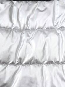 SHEIN 男童双色连帽棉服大衣 - 彩色 - 查看 5