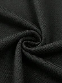 Men Cartoon Graphic Tee - Black - View 4