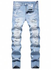 Jeans para hombre - Lavado ligero - Ver 1