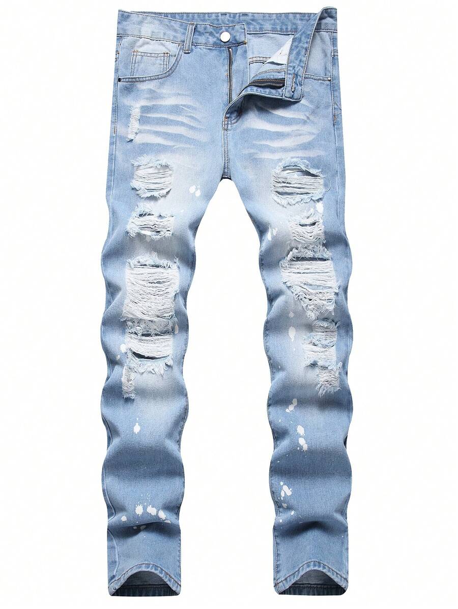 Jeans para hombre - Lavado ligero - Ver 1