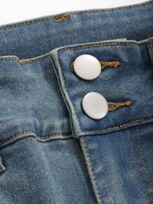 DAZY Pantalones Vaqueros Acampanados Para Mujer
