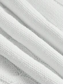 Emma Jane Creative 女士v領針織毛衣背心 - 杏色 - 查看 5