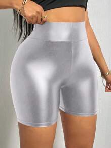 BamGleam 寬腰帶騎行褲