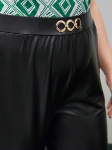 BizChic 大碼長褲 - 黑色 - 查看 6