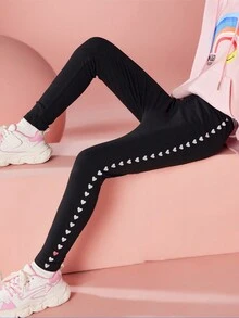 Mallas Para Niña (grandes) - Negro - Ver 4