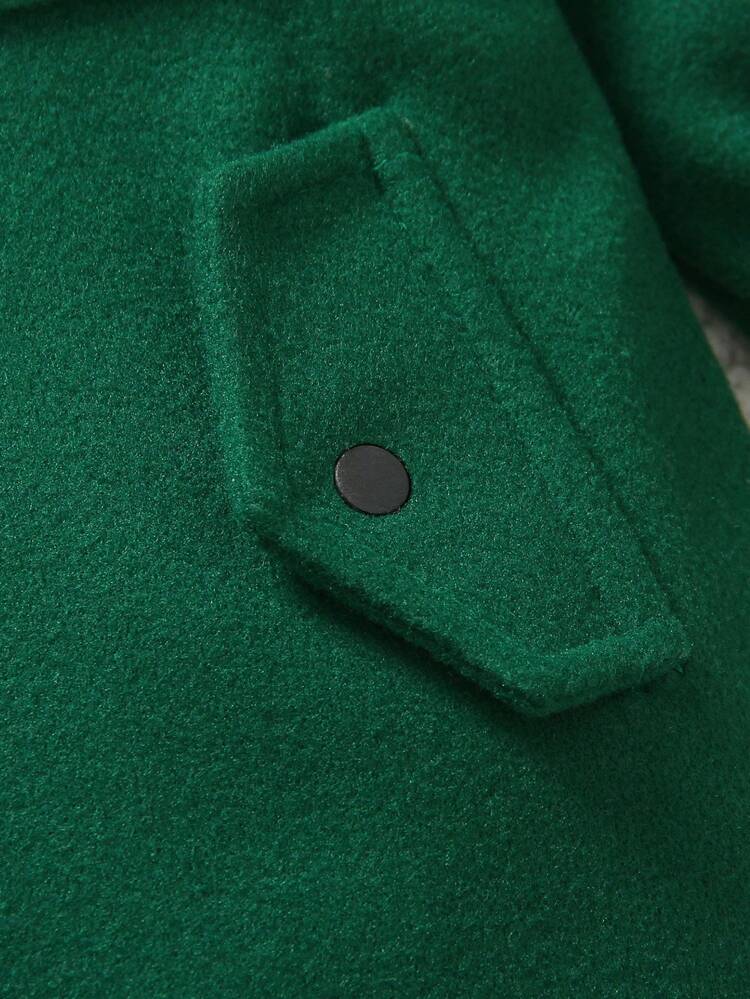 Baby Boy Button Front Overcoat