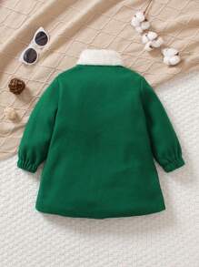 男嬰前紐扣花呢外套