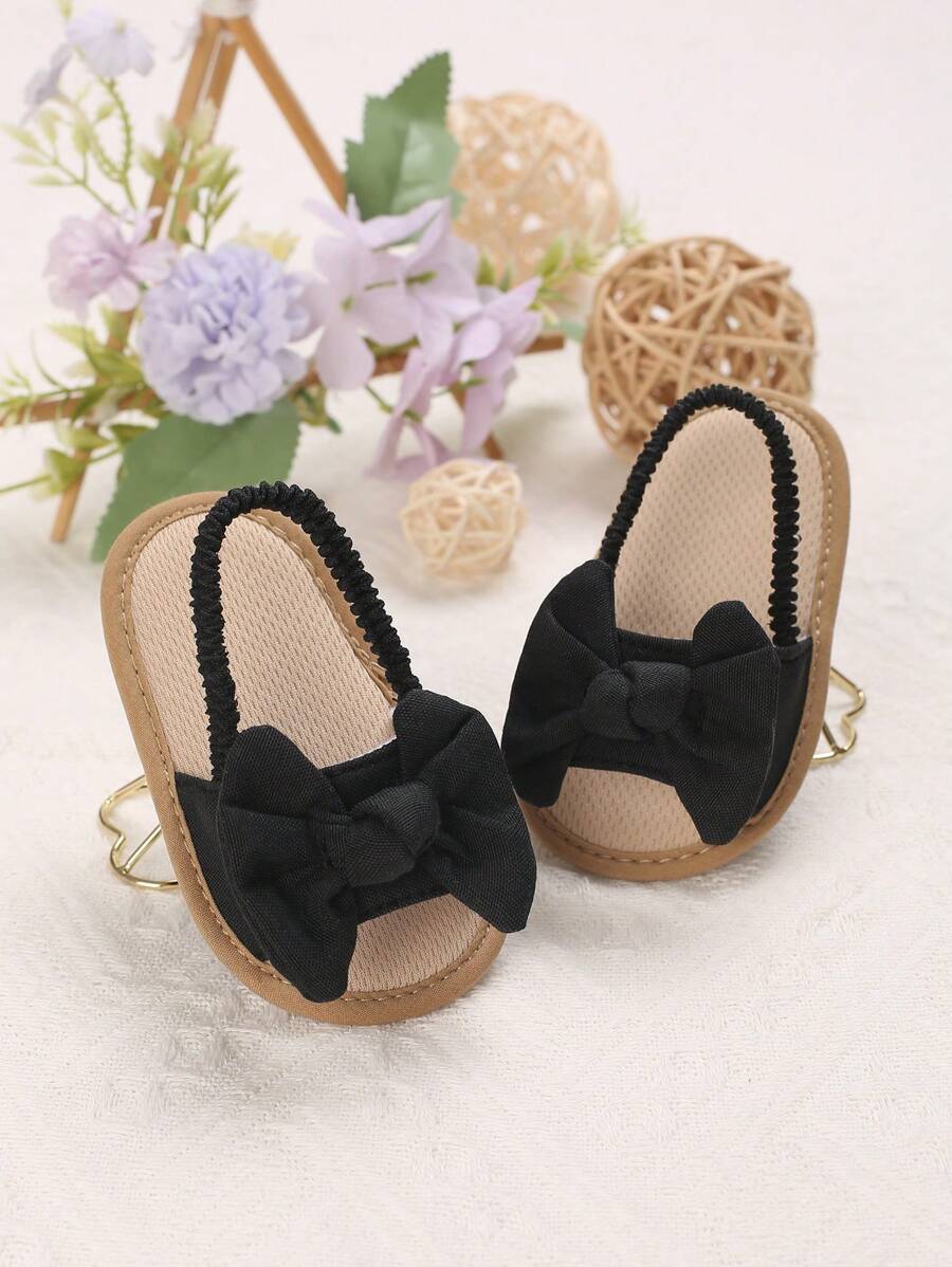 软底休闲凉鞋，婴幼儿鞋，夏季新品 - 黑色 - 查看 1