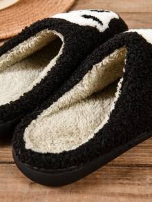 女性家居拖鞋 - 黑色 - 查看 8