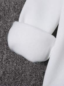 SHEIN 男小童汽車和字母圖案連帽衫和運動褲 - 黑色 - 查看 10