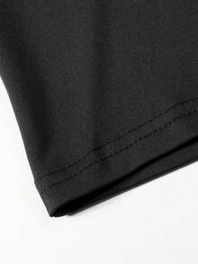 Manfinity Sport Corelite Nam Đồ họa Chữ cái Tương phản ràng buộc Thể thao Tank Top - màu đen - Xem 6