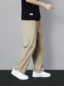 Pantaloni da uomo Coulisse Creste Tasca Lettere Casual