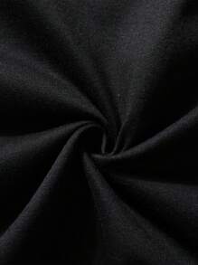 Manfinity LEGND 男士字母&老鷹印花T恤 - 黑色 - 查看 7