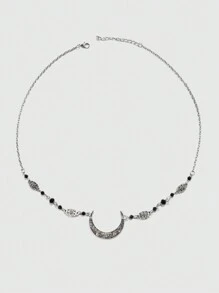 ROMWE Goth 1pc Moon Decor Headwear - Multicolor - View 2