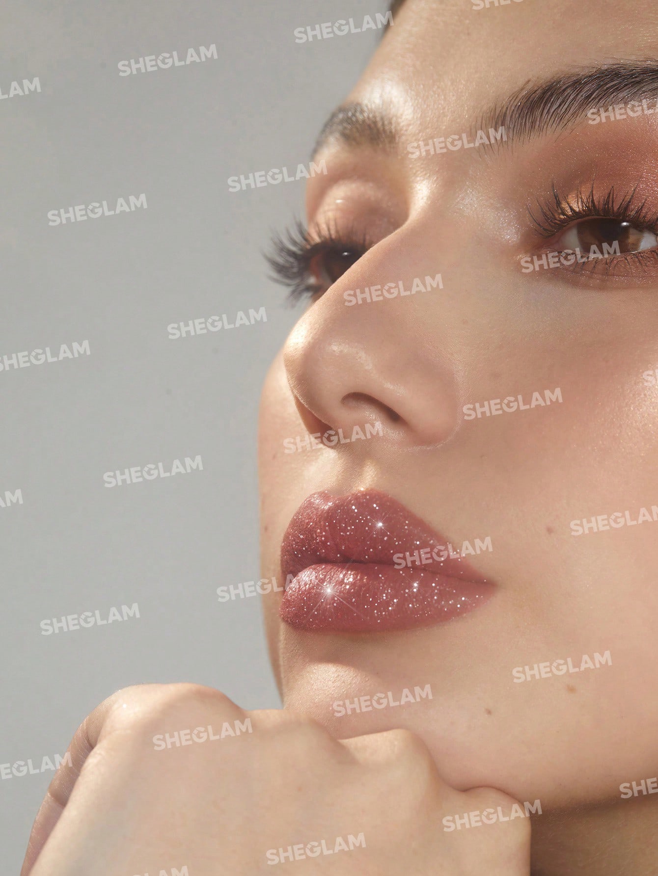 SHEGLAM مجموعة ملمع الشفاه اللامع من ليب دازلر-ملم...