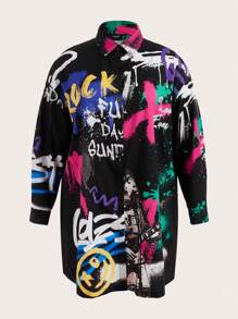 SHEIN ICON 大碼 - 紫色 - 查看 1