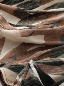 Chiquease 滿版印花彈性腰帶半身裙 - 彩色 - 查看 4