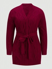 SHEIN LUNE Kích thước lớn - Đỏ - Xem 1