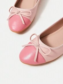 SheIn MOD Women's Flat Shoes - Pink - View 4