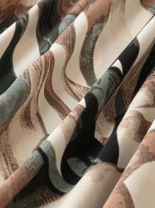 Chiquease 滿版印花彈性腰帶半身裙 - 彩色 - 查看 3