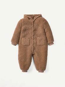 Cozy Pixies 嬰童（男）連體褲 - 棕色 - 查看 5
