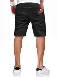 Manfinity Homme Men 2pcs Patched Detail Drawstring Oversize Shorts - Multicolor - View 3