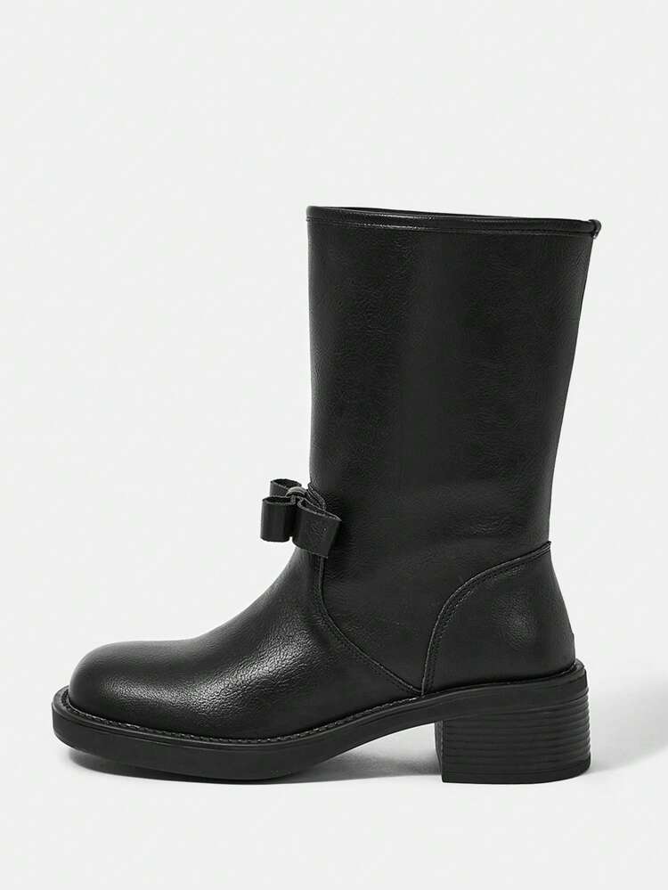 Women's Fashionable Casual Boots For Autumn And Winter Outwear