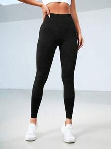 Easithlete 2 piezas Leggings deportivos control de barriga - Multicolor - Ver 4