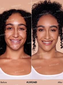 SHEGLAM Skinfinite Hydrating Foundation Sample-Almond Flawless Dewy Foundation Hydrating Coverage Invisible Pore Concealer Pore-Less Non-Greasy Lightweight Natural Soft Liquid Foundation Brand Beauty Makeup Face Paint Cosmetic For Women Girls Perfect For Fall Winter Ideal For Y2K Fancy Fashion Suitable For Birthday Christmas Present Party Ready Best Color