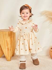 Cozy Pixies Boys' Stylish Camel-colored Plush Snow Boots, Comfortable And Warm - Camel - View 3