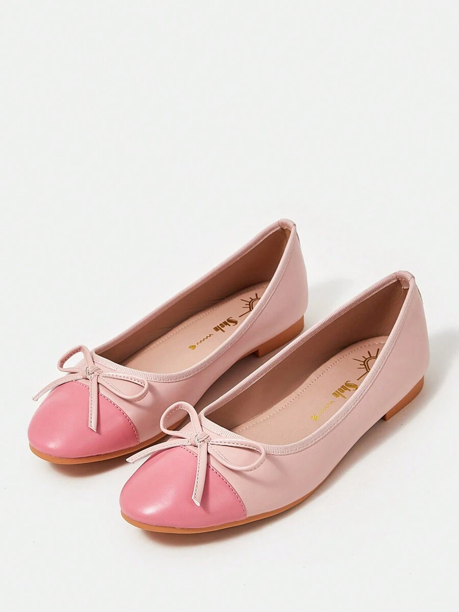 SheIn MOD Women's Flat Shoes - Pink - View 1