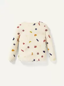 Baby Boy Snug Fit Pajama Set - Long Sleeve Round Neck Top And Pants - Yellow - View 2