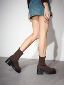 SheIn ICON Stiefel Modisch Damen