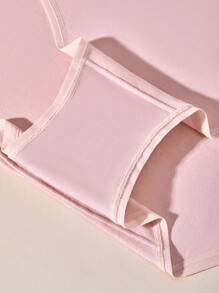 LUVLETTE Plus 3 条装舒适纯棉高腰三角裤女士内衣内裤套装 - 彩色 - 查看 6