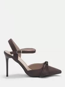 SheIn BIZ 女性高跟鞋 - 棕色 - 查看 1