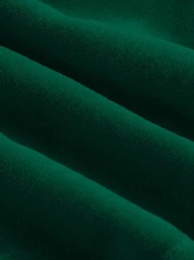 SHEIN MOD 肩上打結吊帶上衣 - 軍綠色 - 查看 3