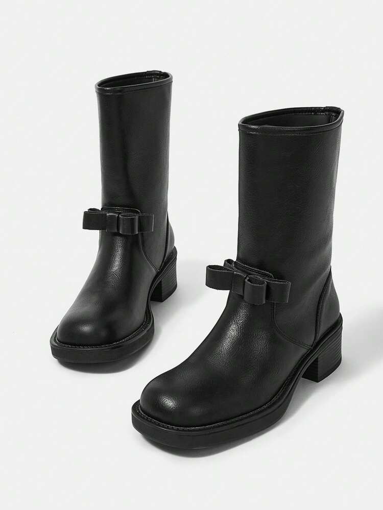 Women's Fashionable Casual Boots For Autumn And Winter Outwear